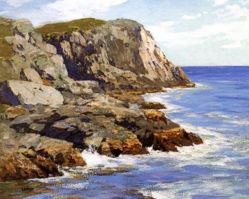 Monhegan landscape Edward Henry Potthast Oil Paintings
